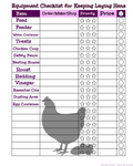 Simple Chicken Equipment Checklist for Keeping Laying Hens