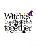 14 Fun Witchy Halloween Signs or Wall Hangings